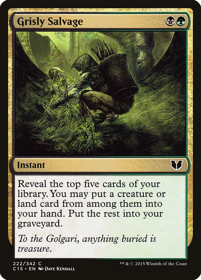 Grisly Salvage [C15 - 222]