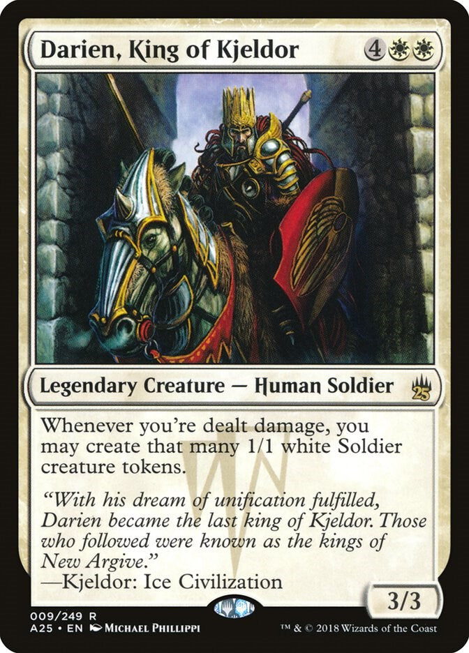Darien, King of Kjeldor [A25 - 9]
