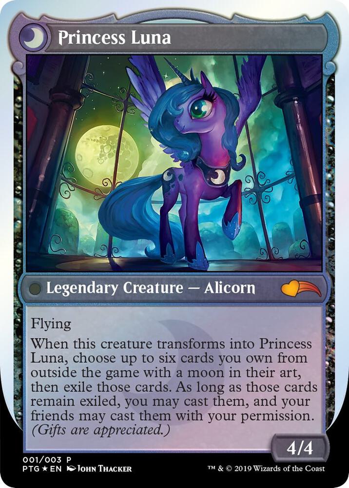 Nightmare Moon // Princess Luna (Back)