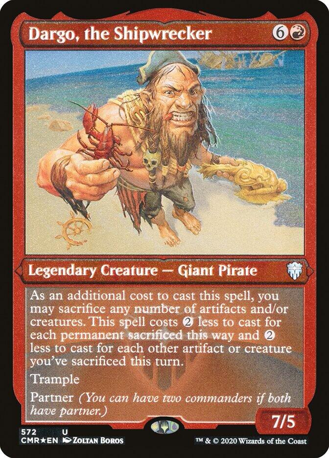 Dargo, the Shipwrecker (Foil Etched)