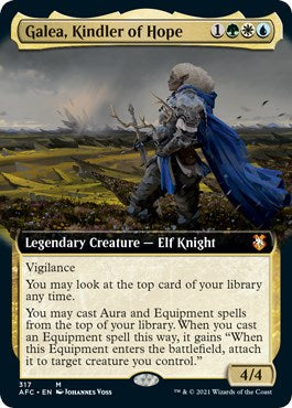 Galea, Kindler of Hope (Extended Art) [AFC - 317]