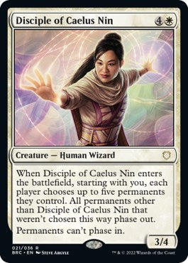 Disciple of Caelus Nin [BRC - 21]