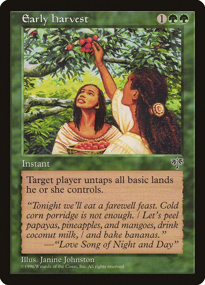 Early Harvest [MIR - N/A]