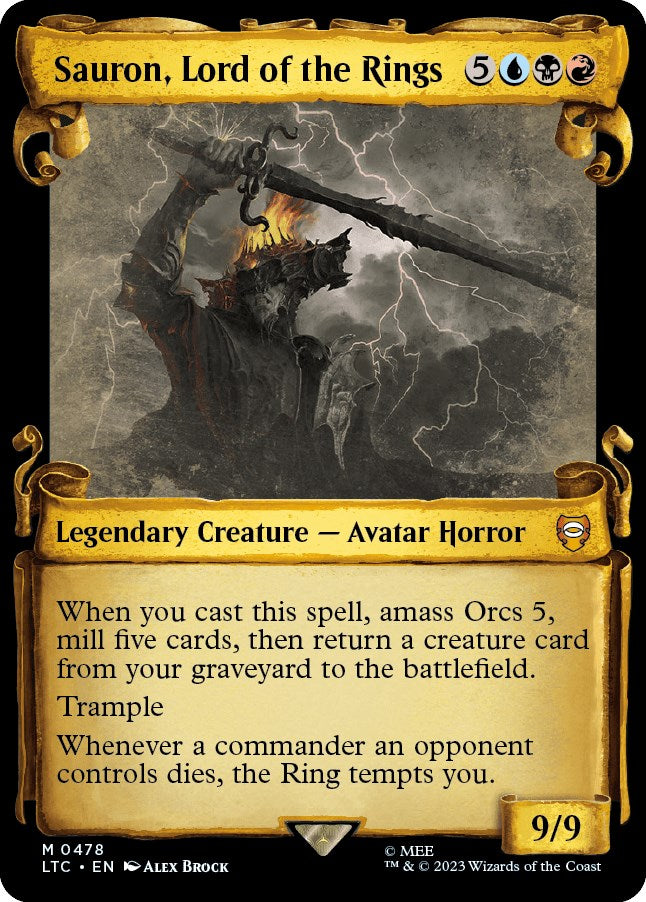 Sauron, Lord of the Rings (Showcase Scrolls)
