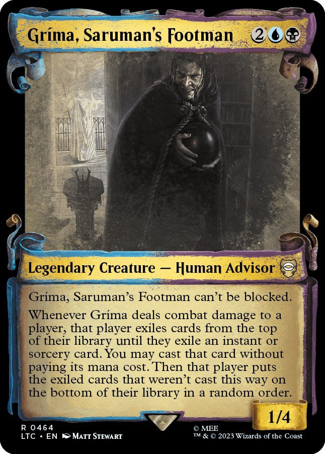 Grima, Saruman's Footman (Showcase Scrolls) [LTC - 464]