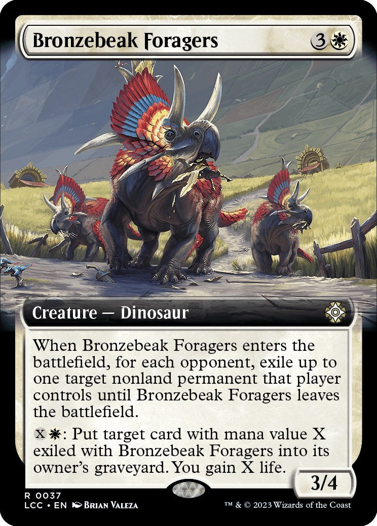 Bronzebeak Foragers (Extended Art) [LCC - 37]