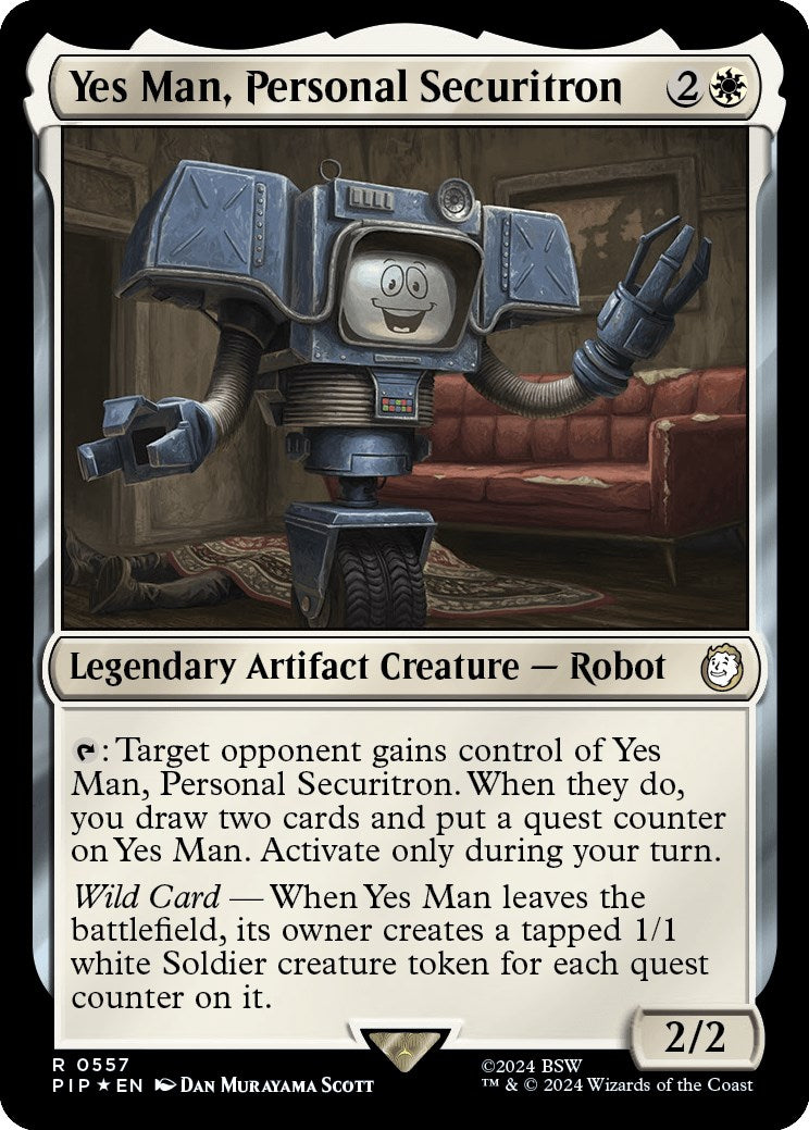 Yes Man, Personal Securitron (Surge Foil)