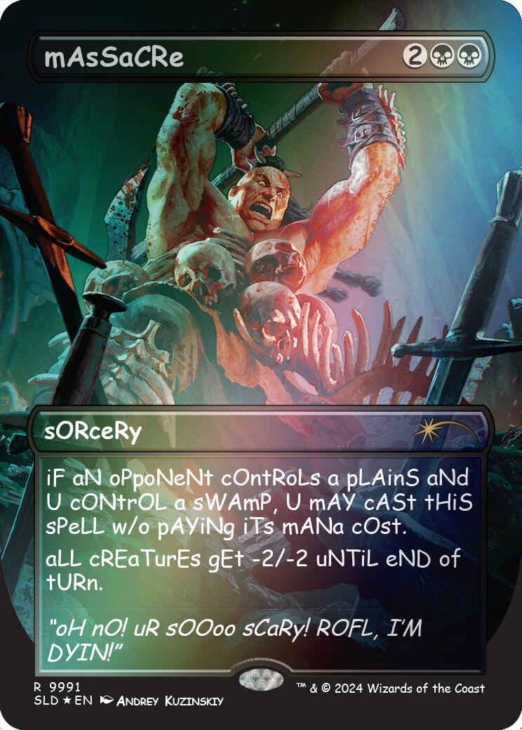 mAsSaCRe (Rainbow Foil)