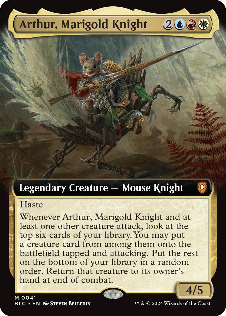 Arthur, Marigold Knight (Extended Art) [BLC - 41]