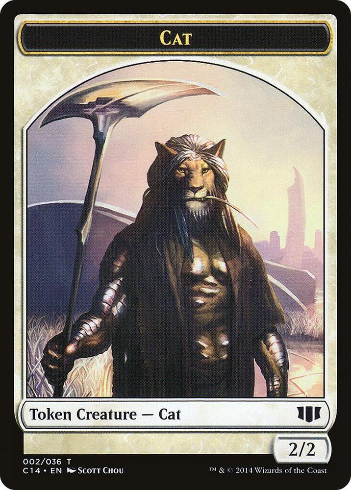 Angel // Cat Double-Sided Token (Back)